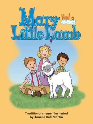 cover image of Mary Had a Little Lamb